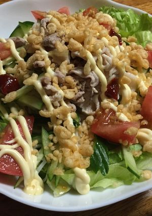 ☆手抜きそうめんサラダ-レシピのメイン写真
