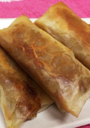 余りのドライカレー春巻き♪-レシピのメイン写真