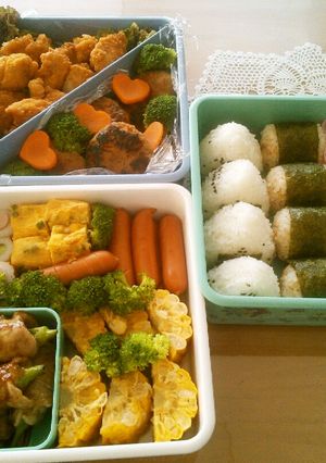 2015年、小学校運動会お弁当-レシピのメイン写真