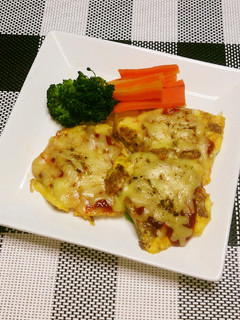 大豆のお肉deチーズピカタ-レシピのメイン写真