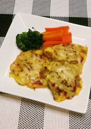大豆のお肉deチーズピカタ-レシピのメイン写真