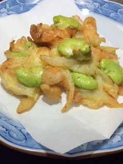 空豆とエビのかき揚げ-レシピのメイン写真