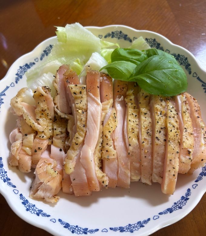 エアフライヤーでサラダチキン-レシピのメイン写真