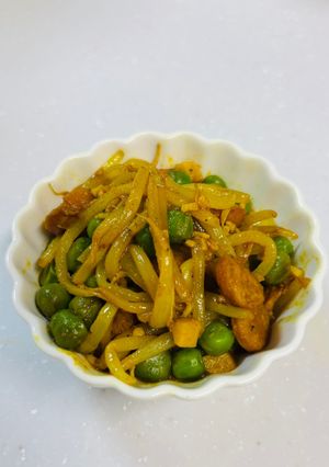 カレー香るもやしとグリンピースのソテー✨-レシピのメイン写真