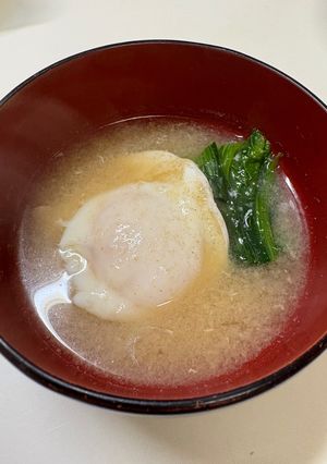 卵の味噌汁-レシピのメイン写真