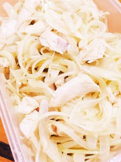 玉ねぎと鶏胸肉のマリネ-レシピのメイン写真