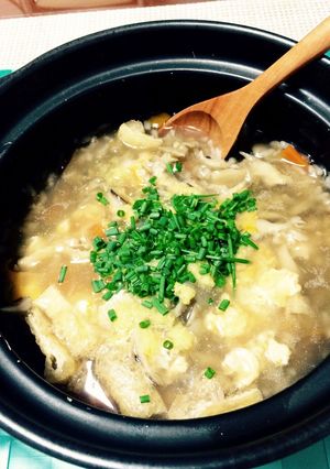 生姜香るきのこ雑炊-レシピのメイン写真
