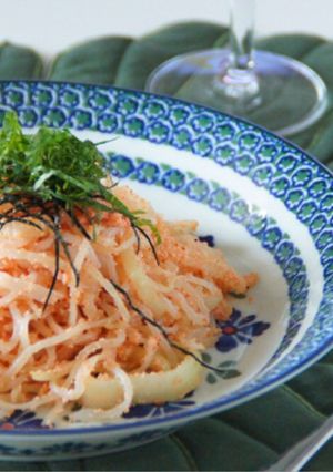 ✿白滝で大葉と明太子のパスタ✿-レシピのメイン写真