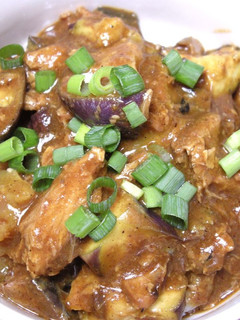 簡単! 鯖缶と茄子のまぜまぜカレー丼-レシピのメイン写真