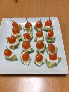 ミルク酢の副産物ミルクチーズのピンチョス-レシピのメイン写真