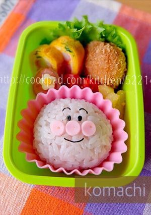 キャラ弁♡あんぱんまん 簡単-レシピのメイン写真