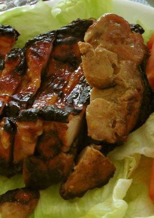 簡単♪鶏もものカレー味オーブン焼き♪-レシピのメイン写真