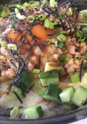 山芋と納豆で、簡単ネバネバ丼-レシピのメイン写真