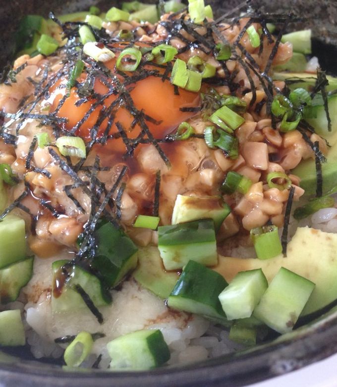 山芋と納豆で、簡単ネバネバ丼-レシピのメイン写真