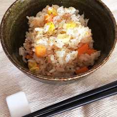 รูปของ 簡単☆ツナコーンマヨ炊き込みご飯