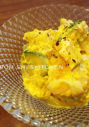 焼き玉葱とカボチャのサラダ♡-レシピのメイン写真