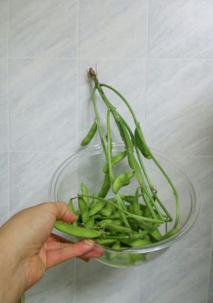 今年お初→枝付き枝豆～っ♪-レシピのメイン写真