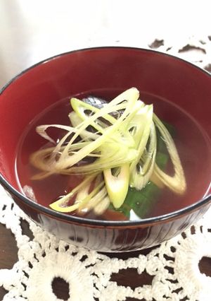 茄子と胡瓜のさっぱり梅スープ-レシピのメイン写真