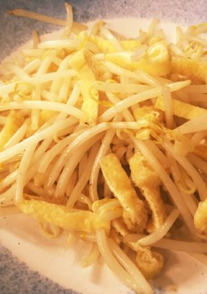 簡単♡中華風もやしと油揚げの炒めもの-レシピのメイン写真