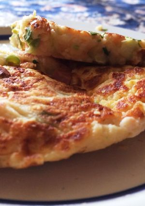 和？洋？オムレツのようなお好み焼き風-レシピのメイン写真