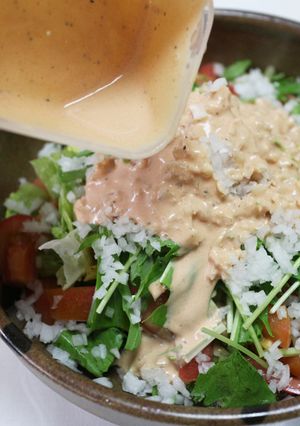 タッパーでオーロラドレッシング-レシピのメイン写真