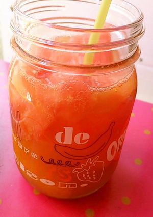 ちょっと大人☆フルーツスパークリングティ-レシピのメイン写真