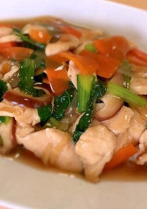 低脂肪 ささみの中華丼 ボリューム満点-レシピのメイン写真