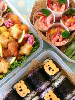 2015 運動会のお弁当・紙コップ-レシピのメイン写真