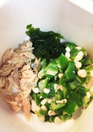 離乳食☆シーチキンのネバネバサラダ-レシピのメイン写真