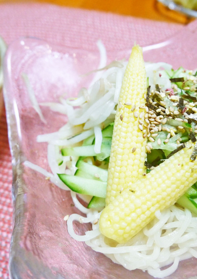 冷汁風ごまだれ冷やし中華-レシピのメイン写真