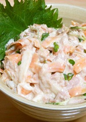 ポン酢で長芋サラダ丼-レシピのメイン写真
