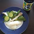 白身魚とえりんぎ野菜の昆布蒸し