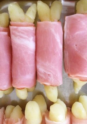 肉巻きベーコン-レシピのメイン写真