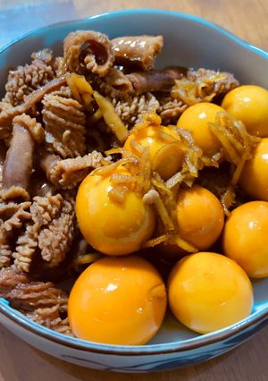 鶏きもの甘辛生姜煮-レシピのメイン写真