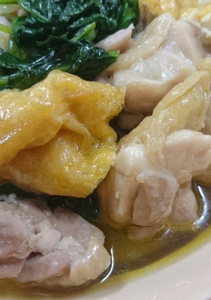 ♢鶏もも肉とお揚げさんの和風アヒージョ♢-レシピのメイン写真