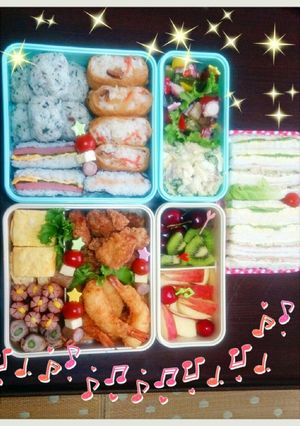 2015運動会のお弁当-レシピのメイン写真