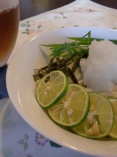 ☆我が家のすだちうどん☆-レシピのメイン写真