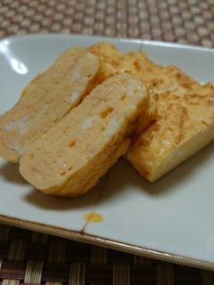 ふんわり甘いわが家のだし巻き玉子♪-レシピのメイン写真
