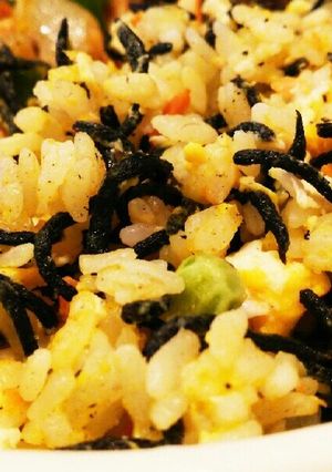 ふんわり卵のひじきチャーハン-レシピのメイン写真