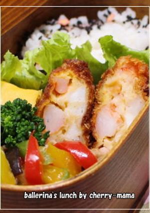 お弁当に★ぷりっぷり！ふわっふわ海老カツ-レシピのメイン写真