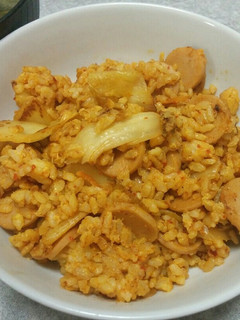 超簡単!!パラパラキムチチャーハン-レシピのメイン写真
