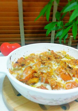 トマトのチーズ焼き☆バジルソースで-レシピのメイン写真