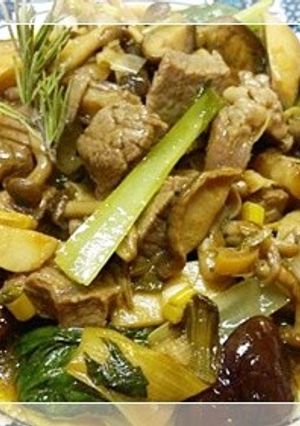 ころころ牛ステーキバルサミコソースで！-レシピのメイン写真