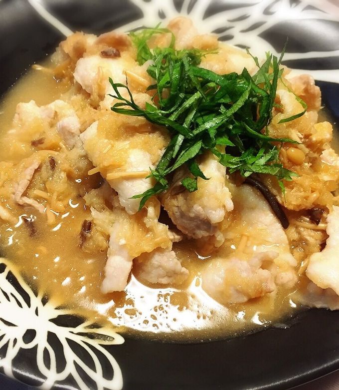 暑い夏★簡単！辛味大根で豚バラ肉みぞれ煮-レシピのメイン写真