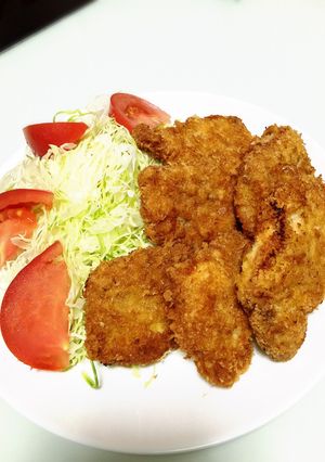 スライスニンニクで美味しい豚カツ！-レシピのメイン写真