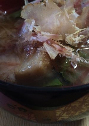 玄米餅を使ったお雑煮-レシピのメイン写真