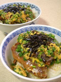 簡単ランチ☆さんま缶で蒲焼丼-レシピのメイン写真