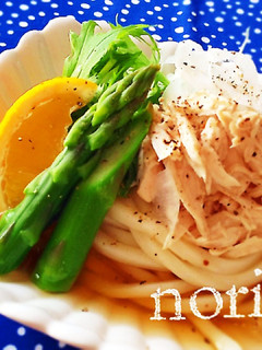 鶏塩レモンぶっかけうどん-レシピのメイン写真