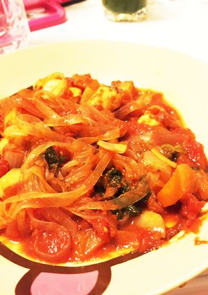 春雨でトマト煮込みパスタ風-レシピのメイン写真