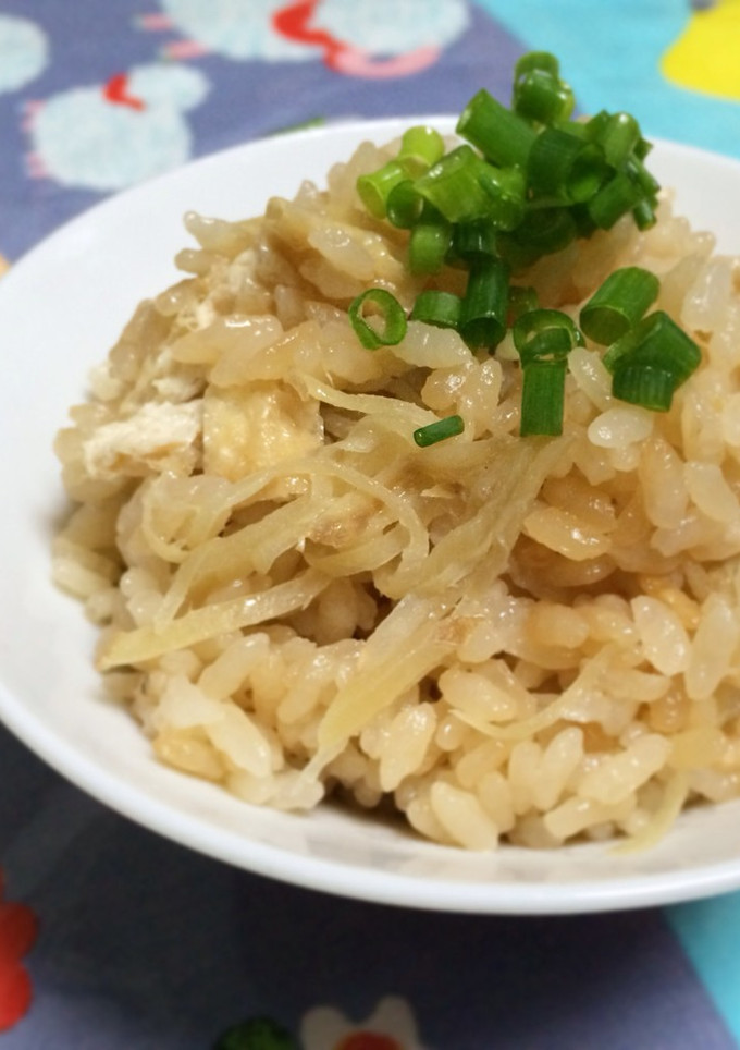 たっぷり生姜の炊き込みご飯-レシピのメイン写真